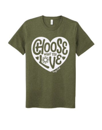 choose love tshirt design