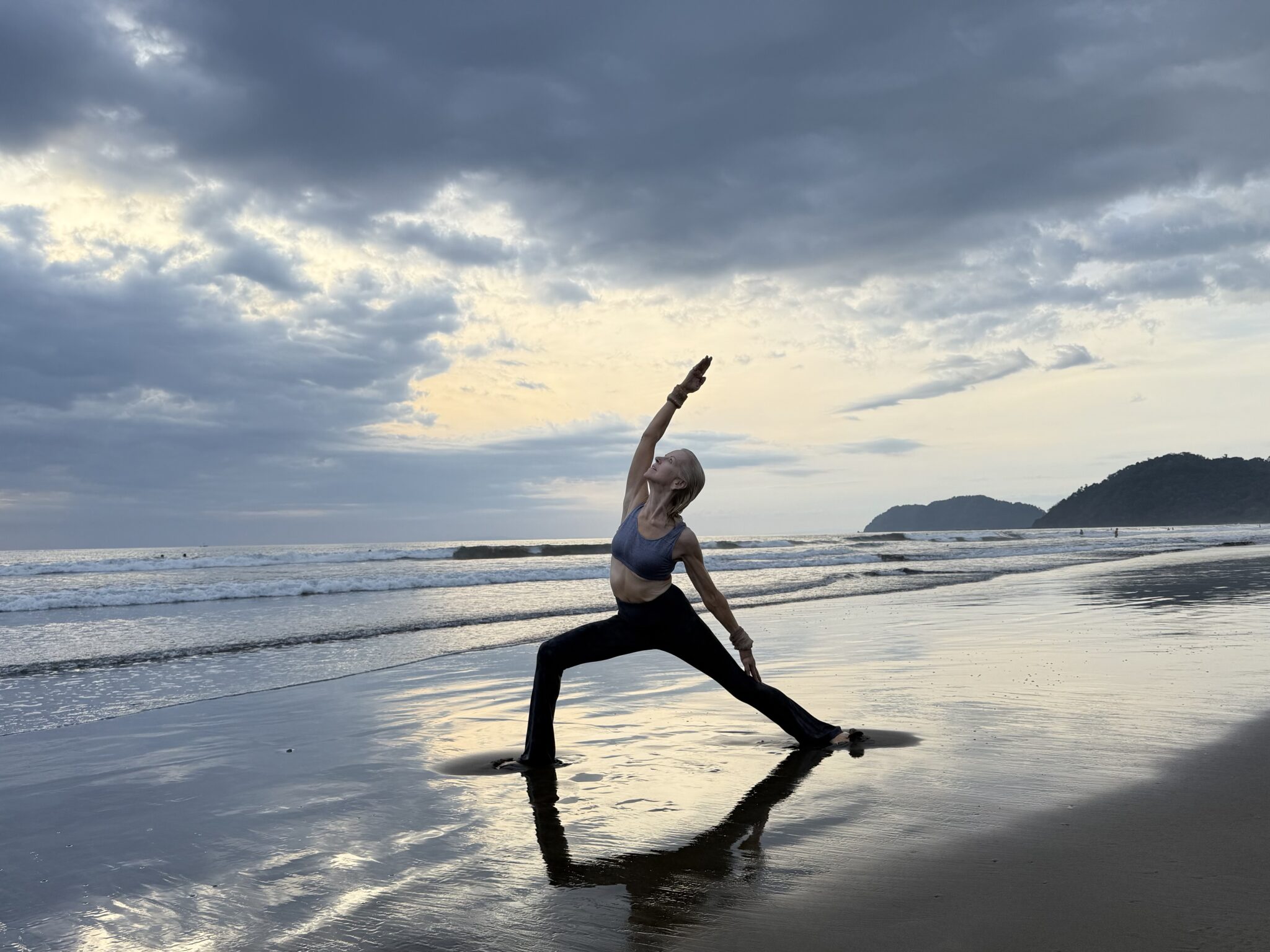 Hot Yoga Retreat in Costa Rica on beach